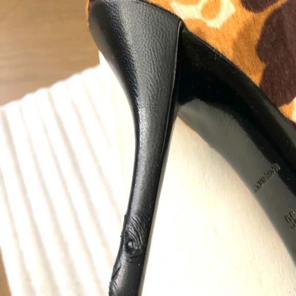 BALENCIAGA Leopard Ponyhair AnkleBoots Retail $945 - Picture 9 of 13